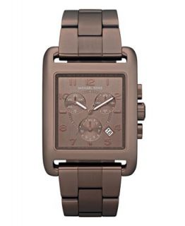 Michael Kors Watch, Womens Chronograph Brown Plated Stainless Steel
