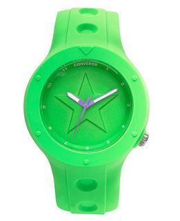 Converse Watch, Unisex Rookie Neon Green Silicone Strap 43mm VR001 355