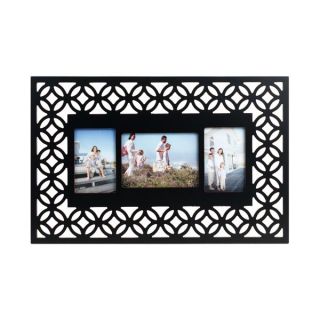 Melannco 3 Opening Antique Pierced Collage Frame