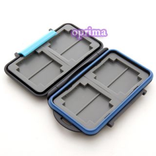 Memory Card Case for 4 CF Cards and 8 SD Cards Holders