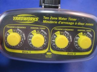Melnor Yardworks Two Zone Water Lawn Timer 3100 New