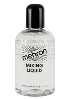 mehron mixing liquid 4 5 oz use as a liquid makeup base sealer for