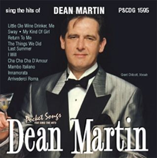 Pocket Songs Karaoke CDG 1595 Dean Martin