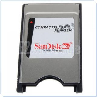 Laptop PCMCIA Compact Flash PC CF Card Reader Adapter