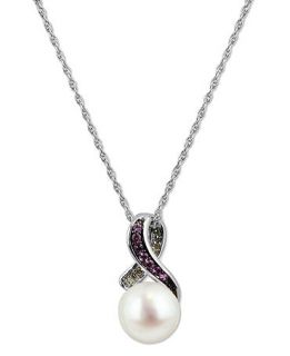 Fresh by Honora Sterling Silver Necklace, Cultured Freshwater Pearl
