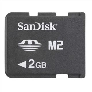 New SanDisk 2GB Memory Stick MS Pro Duo Micro M2 for Sony PSP 1000