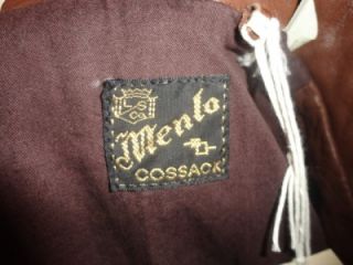 Levis Vintage Clothing LVC 1930s Menlo Cossack Jacket Dark Brown Size