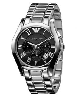 Emporio Armani Watch, Mens Chronograph Stainless Steel Bracelet