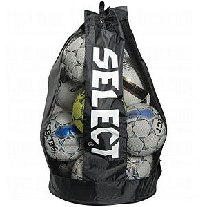 MESH TEAM DUFFLE BALL BAG   SOCCER/FOOTBALL HOLDS 12 INFLATED BALLS