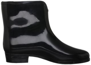 Mel by Melissa Black Black Womens Ankle Boots Wellies Shoes