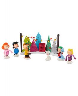 Department 56 Collectible Figurines, Peanuts Village Trees for Sale 7