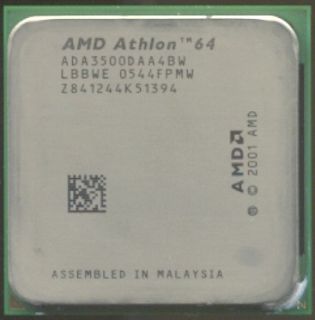 AMD ATHLON 64 3500+ SOCKET 939 CPU ADA3500DAA4BW ~~~ VENICE CORE