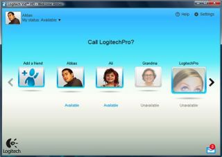 Call on any Instant Messaging Service or included Logitech Vid HD