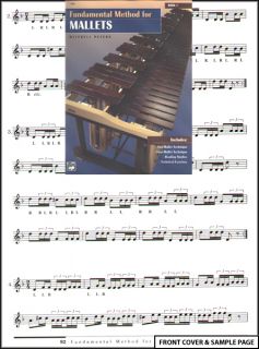 Sheet Music   Fundamental Method for Mallets 1 Vibraphone Marimba etc