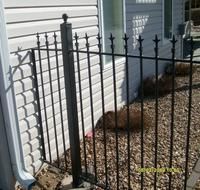 Structural Steel Iron Ornamental Style Fence Gates