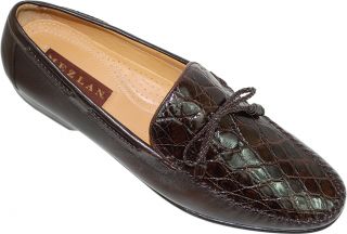 Mezlan Bonds Brown Genuine Crocodile Shoes Sz 7