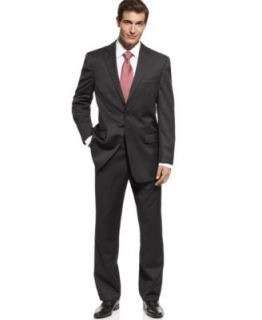 Michael by Michael Kors Suit, Navy Solid   Mens Suits & Suit Separates