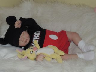 Adorable Reborn Michelle Fagan Ryan Baby Boy Mickey Mouse Must See