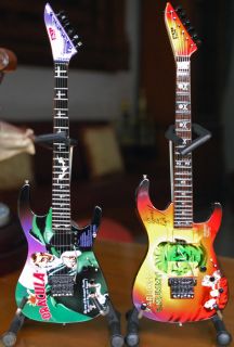 Miniature Guitar Kirk Hammett Metallica Dracula Mummy