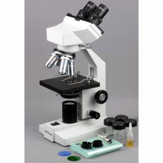 40x 1000x Binocular Biological Microscope Slides