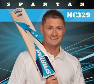 2012 Full 12 Piece Set Spartan Clarke Chrome Limited MC 329 Cricket