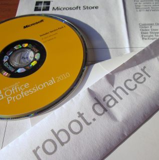 Microsoft Office Professional 2010 SP1 Brand New