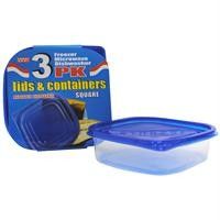 PK of Sandwich Container Keeper Lunch Box Microwave Safe