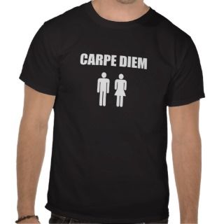 Carpe Diem (white text boy & girl) Shirt