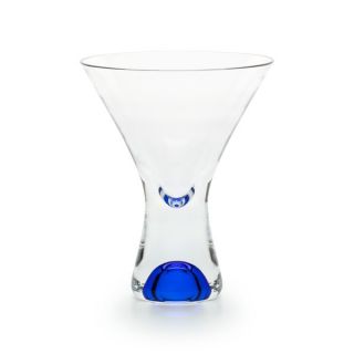 Mikasa Devala Martini Glass Blue Base