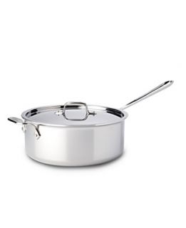 All Clad Stainless Steel Covered Ultimate Deep Saute Pan, 6 Qt.