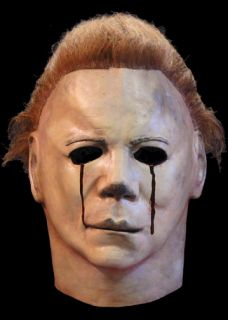 Official Michael Myers Blood Tears Halloween II Mask Horror Latex Mask