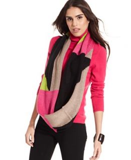 Steve Madden Scarf, Block Party Colorblock Infinity Scarf