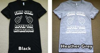 This Girl The Situation T Shirt New Jersey Shore Tee