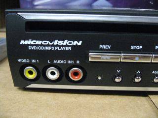 Microvision In Dash/Under Dash Mobile DVD/CD/MP3 player   model MTV