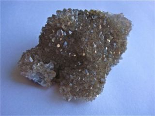 Sparkling Herkimer Diamond Drusy specimen, Hand mined Middleville NY