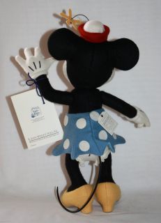 Signed R John Wright Minnie Mouse Mickeys Sweetheart Disney Doll