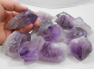 XL Amethyst Point Natural Crystal Stone Reiki Wicca Mineral Specimen