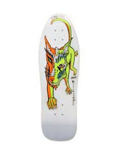 Schmitt Stix Chris Miller Dog Mini Skateboard Deck White