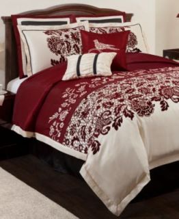 Martha Stewart Collection Bedding, Flowering Lotus 9 Piece Comforter
