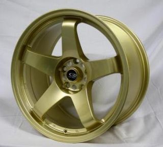 Rota P 45R 18x9 5 5x114 3 30 Tommy Gold Rims Wheels