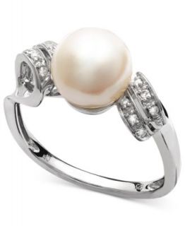 Belle de Mer Pearl Ring, Sterling Silver Cultured Freshwater Pearl (8