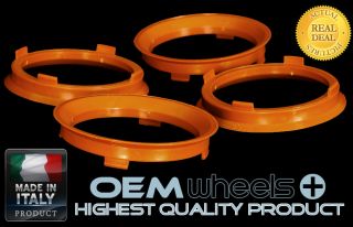 Centric Hubcentric Ring Rings for Audi VW 66 6 66 56 to 57 1mm