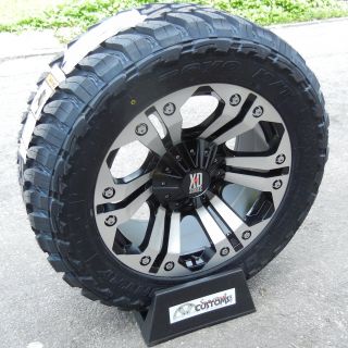 20 Custom Machined XD Monster Wheels 35 Toyo Open Country M T F 250 F