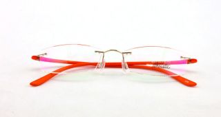 Designer Womens Rimless Plastic Optical Eyewear Eye Glasses Frames No