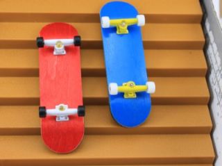 Bearing Wheels Wooden Canadian Maple Deck Fingerboard Skateboards