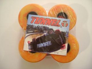 Tunnel Rocks Skateboard Wheels 63mm 78A Str Orange