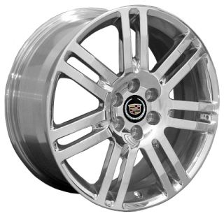 18 Rims Cadillac SRX Wheels 4637 Polished 18x8 Set