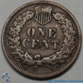 1902 Indian Head Cent Penny Coin C1031 Full Rims Nice
