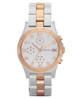 Marc by Marc Jacobs Watch, Womens Chronograph Henry Two Tone