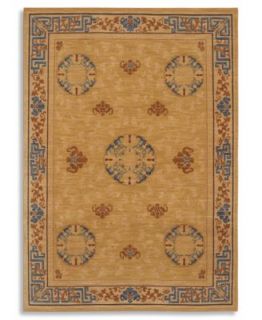 Nourison Round Area Rug, Nourison 2000 2071 Camel 4   Rugs